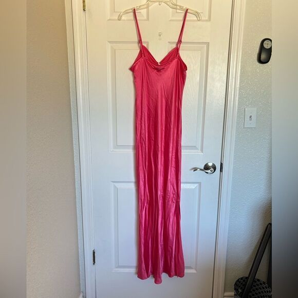 NWT Mari Square Neck Dress in Guava by PISTOLA - Picture 9 of 9